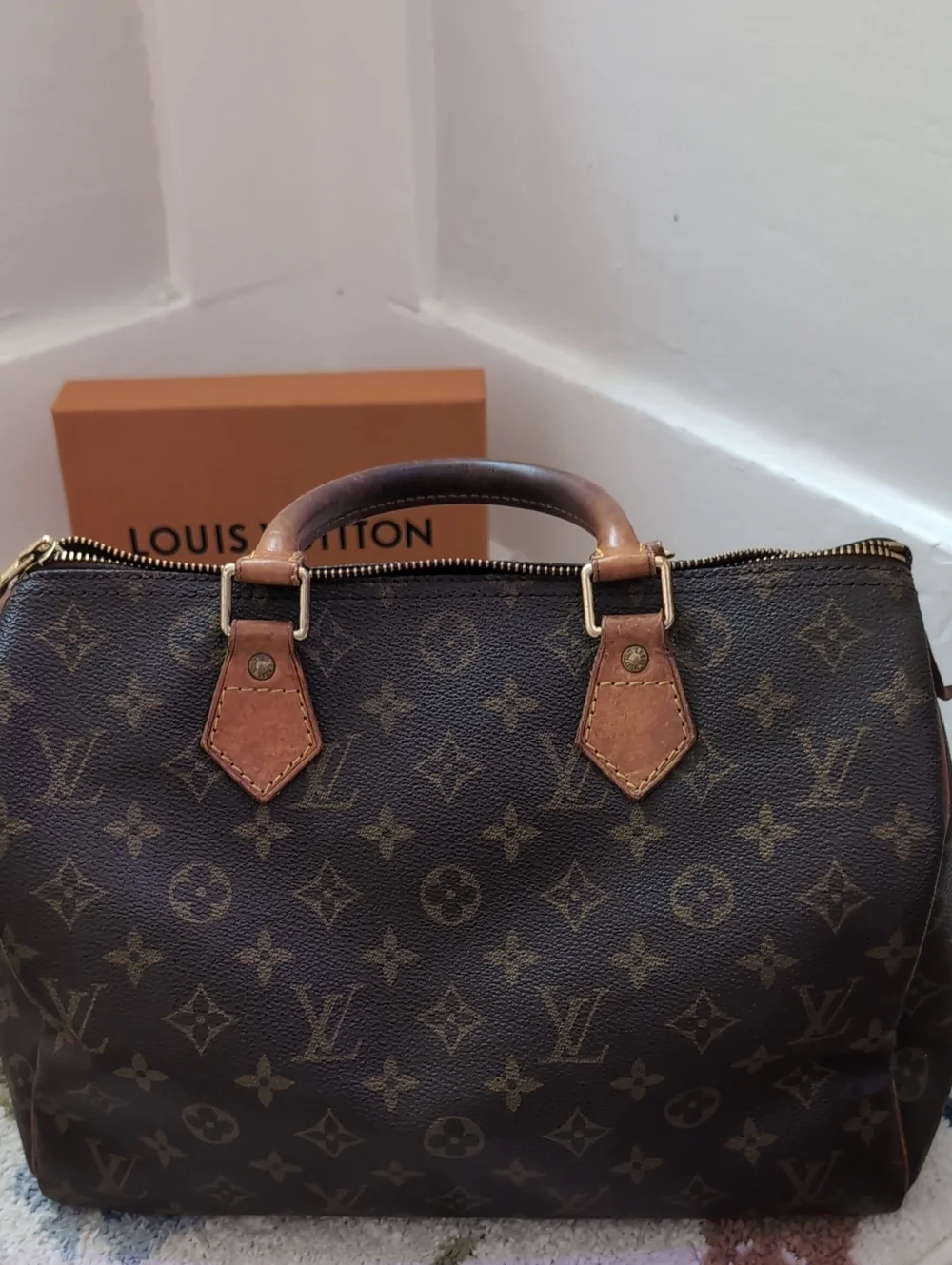 Louis Vuitton Vintage Speedy, Lock & Key, Sarah Wallet, Coin Purse, Box, Dustbag